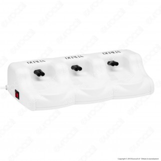 Depilia Base 3 - Spina Tripla per Scalda Roll-On Cera Depilatoria