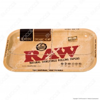 Raw Rolling Tray Vassoio di Rollaggio in Metallo