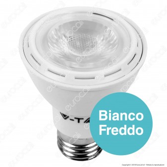 V-Tac VT-1208 Lampadina LED E27 8W Bulb Par Lamp PAR20 - SKU 4263 /