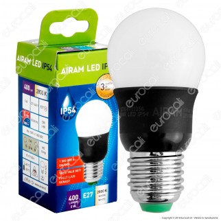 Bot Lighting Airam Lampadina LED E27 5W Bulb Impermeabile IP54 - mod.