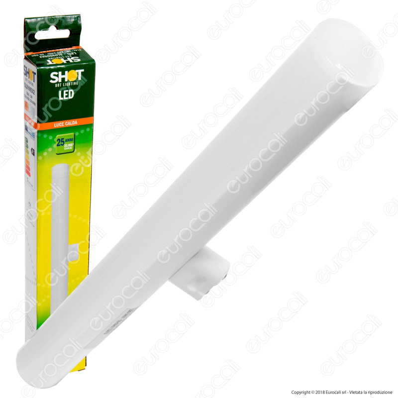 Bot Lighting Shot Lampadina LED S14d 8W Tubolare Attacco Singolo