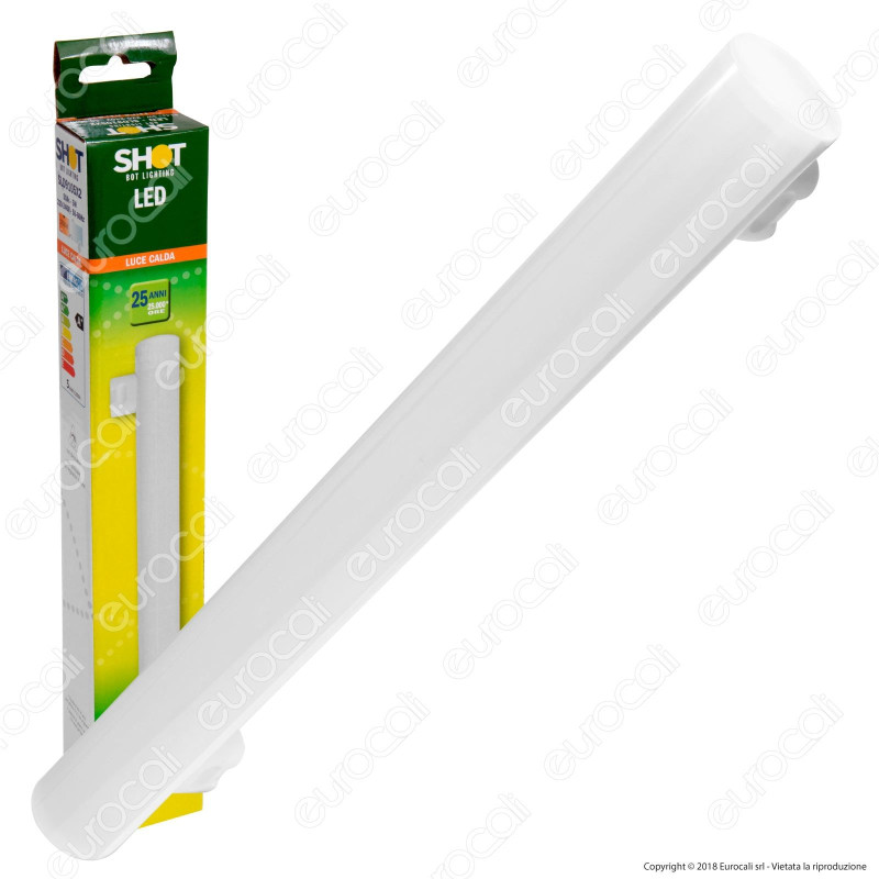 Bot Lighting Shot Lampadina LED S14s 5W Tubolare Attacco Doppio 300mm