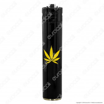 Atomic Festival Accendino Maxi Ricaricabile Fantasia Cannabis - Serie di 4 Accendini