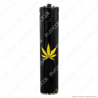 Atomic Festival Accendino Maxi Ricaricabile Fantasia Cannabis - Serie di 4 Accendini