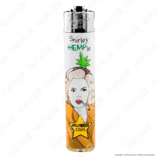 Atomic Festival Accendino Maxi Ricaricabile Fantasia Hollyweed - Serie di 4 Accendini