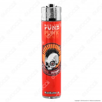 Atomic Festival Accendino Maxi Ricaricabile Fantasia Punk & Soul Box da 48 Accendini