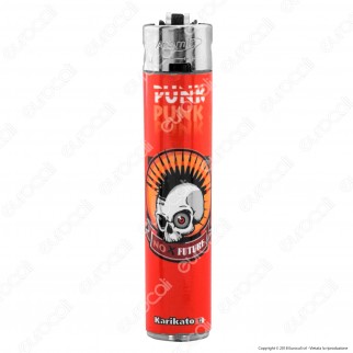 Atomic Festival Accendino Maxi Ricaricabile Fantasia Punk & Soul Box da 48 Accendini