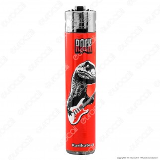 Atomic Festival Accendino Maxi Ricaricabile Fantasia Punk & Soul - Serie di 4 Accendini