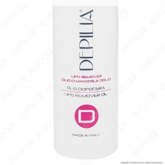 Depilia Olio Dopocera Olio di Mandorle Dolci per Cera Liposolubile -