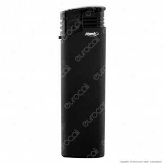 Atomic Electronic F2 Black Line Accendino Maxi Elettronico Ricaricabile - Box da 50 Accendini