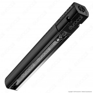 V-Tac Binario a 4 Poli in Alluminio Track Light Colore Nero Lunghezza 1,5 Metri - SKU 9952