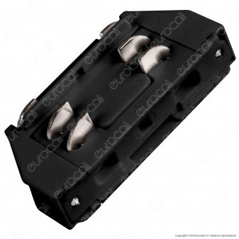 V-Tac Connettore a 4 Poli Colore Nero per Track Light - SKU 3656