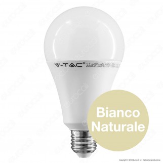 V-Tac VT-2218 Lampadina LED E27 18W Bulb A80 - SKU 2707 / 2708 / 2709