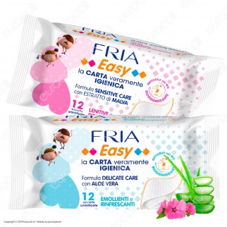Fria Salviette Umidificate Easy Pocket Carta Igienica - 12 Salviettine