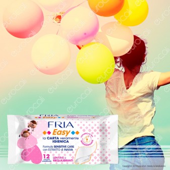 Fria Salviette Umidificate Easy Pocket Carta Igienica - 12 Salviettine