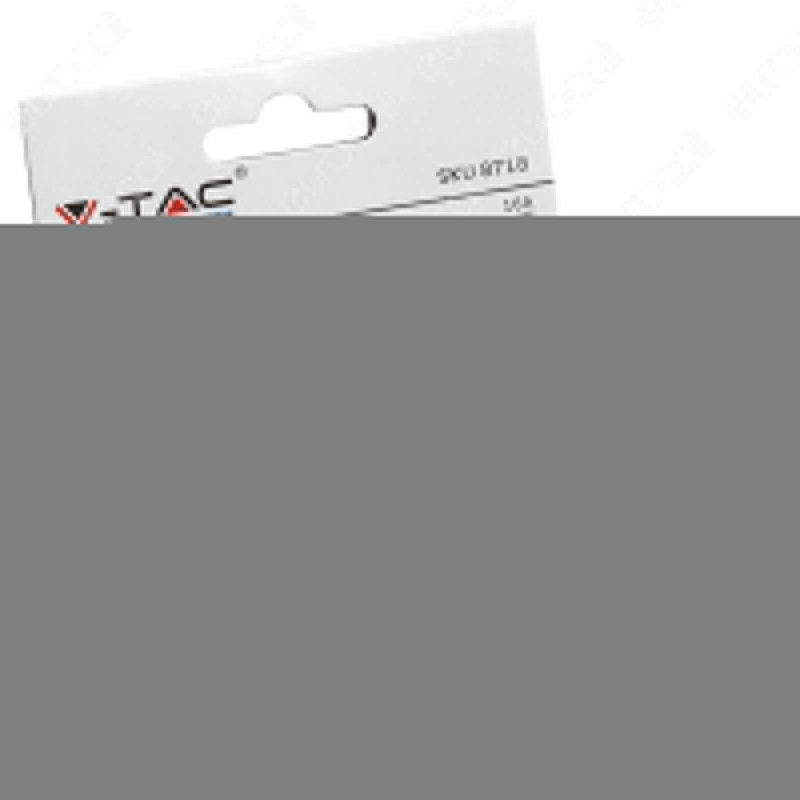 V-Tac Spina Singola 16A con Uscita Cavo Dritta Colore Bianco - SKU 8718