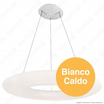 V-Tac VT-7910 Lampadario LED a Sospensione 105W Bianca Forma