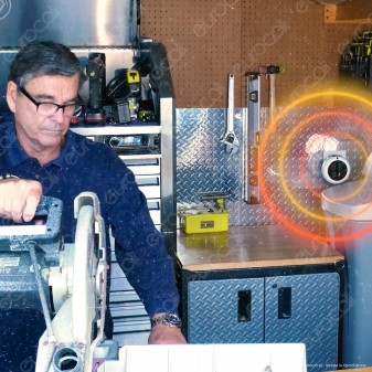 Intergross Insta Caldo Mini Stufetta da Parete con Telecomando