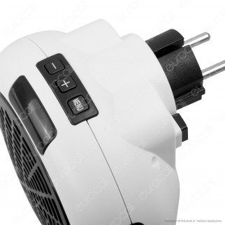 Intergross Insta Caldo Mini Stufetta da Parete con Telecomando