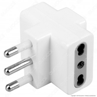 V-Tac Multipresa Adattatore Triplo con Spina 16A - SKU 8722