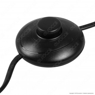 V-TAC VT-7451 Piantana in Metallo con Portalampada per Lampadine E27 Colore Nero - SKU 8564