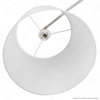 V-TAC VT-7451 Piantana in Metallo con Portalampada per Lampadine E27 Colore Bianco - SKU 8565