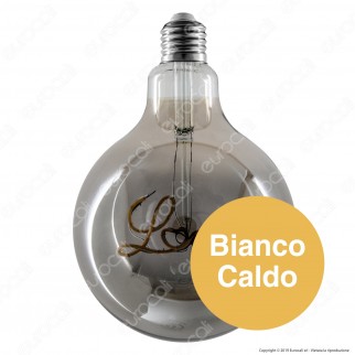 V-Tac VT-2205 Lampadina E27 Filamento LED Scritta Love Cuore 5W Globo