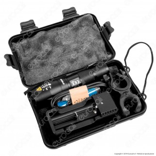 Velamp Torcia LED Ricaricabile in Alluminio - mod. IR547