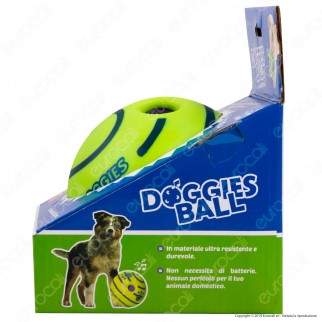 Intergross Doggies Ball Palla Sonora in Plastica per Cani