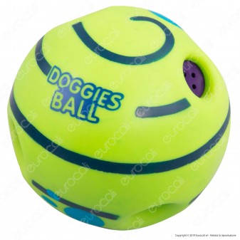 Intergross Doggies Ball Palla Sonora in Plastica per Cani