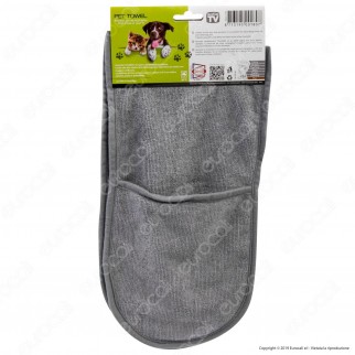 Intergross Pet Towel Panno in Microfibra per la Pulizia di Cani e Gatti