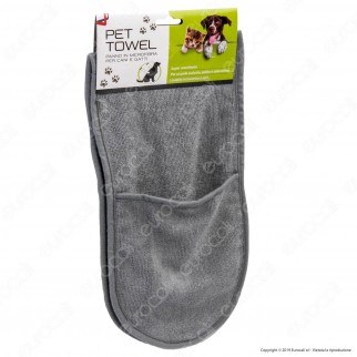 Intergross Pet Towel Panno in Microfibra per la Pulizia di Cani e Gatti