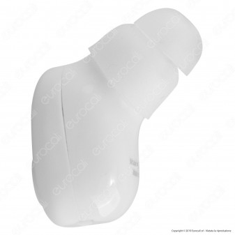 V-Tac VT-6500 Auricolare Bluetooth Mini Earbuds Colore Bianco - SKU 7705