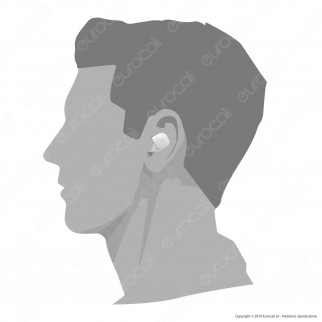 V-Tac VT-6500 Auricolare Bluetooth Mini Earbuds Colore Bianco - SKU 7705