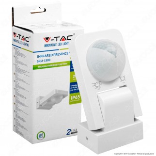 V-Tac VT-8083 Sensore di Movimento a Infrarossi per Lampadine - SKU 1500