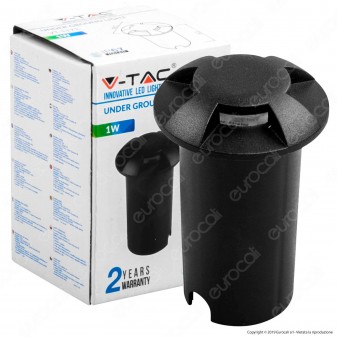 V-Tac VT-1171 Punto Luce LED 1W Segnapasso da Interramento IP67