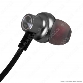 V-Tac VT-6166 Coppia di Auricolari Bluetooth Sports Earphones Colore Nero - SKU 7710