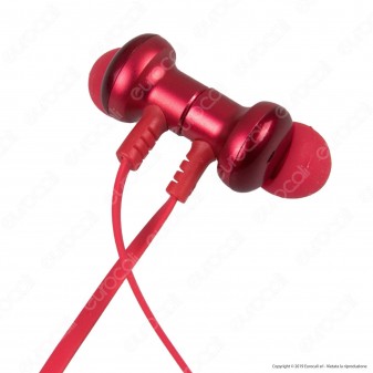 V-Tac VT-6166 Coppia di Auricolari Bluetooth Sports Earphones Colore Nero - SKU 7710