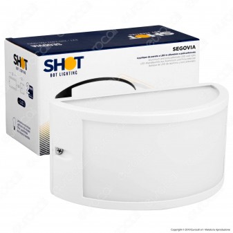 Bot Lighting Applique per Lampadine E27 mod. Segovia1 - Colore Bianco