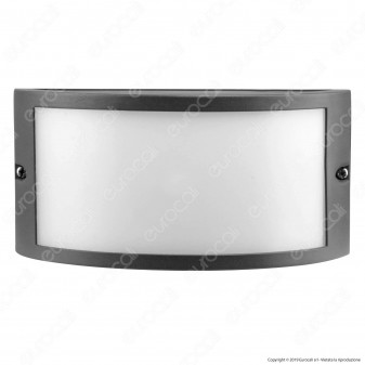 Bot Lighting Applique per Lampadine E27 mod. Segovia1 - Colore Grigio