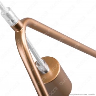 V-TAC VT-7321 Lampadario a Sospensione in Metallo con Portalampada per Lampadine E27 - SKU 3837