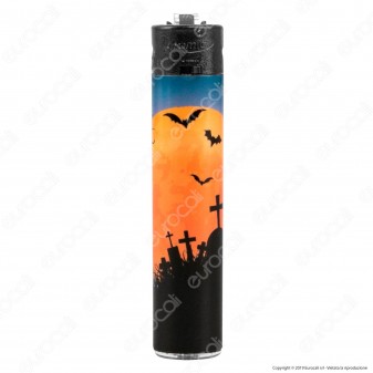 Atomic Festival Accendino Maxi Ricaricabile Fantasia Creepy - Serie di 4 Accendini