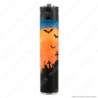 Atomic Festival Accendino Maxi Ricaricabile Fantasia Creepy - Serie di 4 Accendini