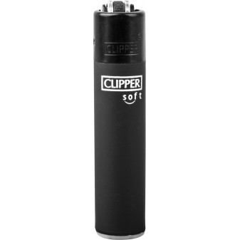 Clipper Micro Fantasia Soft Black - Box da 48 Accendini
