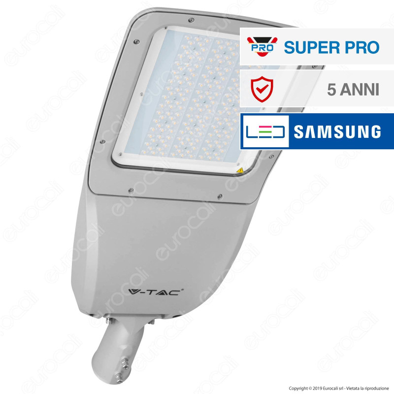 V-Tac SUPERPRO VT-160ST Lampada Stradale LED 160W Lampione SMD Chip