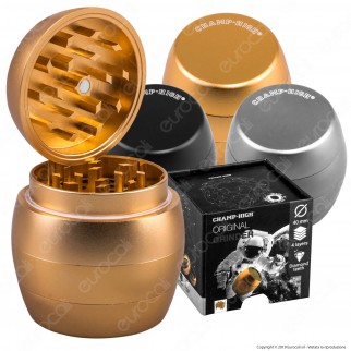 Grinder Tritatabacco Champ 4 Parti in Metallo