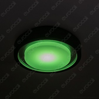 Lutec Origo Plafoniera LED 16W RGB+W 3in1 WiFi IP54 - mod. 6335142118