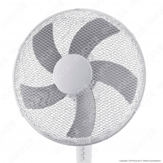 CFG Bianco 40 Ventilatore a Piantana 40 cm - Mod. EV073