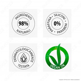 Glenova Cosmetics Maschera per Capelli Nutriente con Olio di Argan -