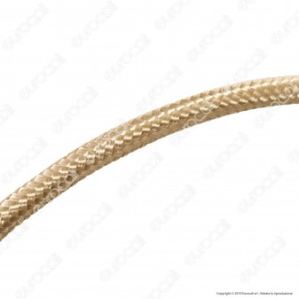 V-Tac VT-5334 Platinum Series USB Data Cable Type-C Cavo in Corda Colore Oro 1m - SKU 8493